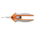 Fiskars Scissors, Multipurpose, Straight, Ambidextrous, Stainless Steel, 2 in