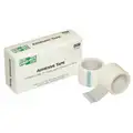 First Aid Tape, White, Waterproof No, Paper, 1" Width, 5 yd Length, Adhesive Yes, PK 2