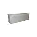 Wausau Tile Security Planter: Rectangle, 96 in Outside Dia., 96 in Overall L, 30 in Overall Wd