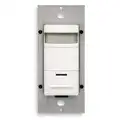 Hard Wired, Wall Switch Box, 2,100 sq ft Coverage at Suggested Mounting Ht, 120 to 277 V AC, White