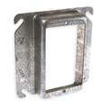 Raco Plaster Ring, Mounting Accessories, Galvanized Zinc, Silver, For Use With 4"One Gang Box