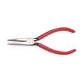 Needle Nose Plier: 1 1/4 in Max Jaw Opening, 6 5/8 in Overall Lg, 1 7/8 in Jaw Lg, 3/8 in Tip Wd