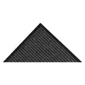 Notrax Indoor Entrance Mat, 20 ft. L, 4 ft. W, 3/8 in Thick, Rectangle, Charcoal