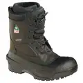 Baffin 8" Work Boot, 11, EE, Men's, Black, Composite Toe Type, 1 PR