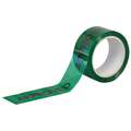 Tapecase Carton Sealing Tape, Green, Hot Melt Resin Tape Adhesive, Tape Application Hand