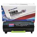 Ability One Toner Cartridge: Remanufactured, Lexmark, MS310/MS410/MS510/MS610, Black