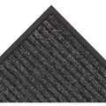 Notrax Indoor Entrance Mat, 6 ft. L, 3 ft. W, 5/16" Thick, Rectangle, Charcoal
