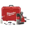 Milwaukee Magnetic Drill Press: Variable Speed, 475 RPM  730 RPM, Permanent, 5-3/4" Drill Travel