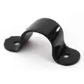 Conduit & Pipe Strap Clamp, Two-Hole: 1/2" Trade Size, Steel, PVC Coated Conduit