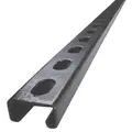 Strut Channel - Slotted: Steel, Pre-Galvanized, 12 ga Gauge, Slotted Holes, Standard Strut Channel
