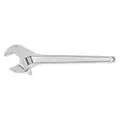 Adjustable Wrench,18 In.,Chrome Finish