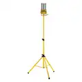 Temporary Job Site Light, Tripod, Corded (AC), Lumens 15,000, Number of Lamp Heads 1