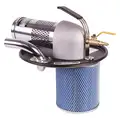 Pneumatic Drum-Top Vacuum Head, 10 gal, 56 cfm, 1-1/4" Vacuum Hose Dia.
