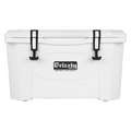 Grizzly Coolers 40 qt. Marine Chest Cooler with Ice Retention Up to 6 days; White, Holds 66 Cans