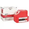 Sharps Assure Sharps Container: 1 gal Capacity, Red, Snap, 7 Ht, 11 in Lg, 9 in Wd, Sharps Disposal