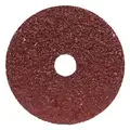 Aluminum Oxide, Fiber Disc, Coated, 7" Disc Diameter, 7/8" Mounting Hole Size