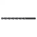 Cleveland Extra Long Drill Bit: 3/16 in Drill Bit Size, 5 1/2 in Flute Lg, 3/16 in Shank Dia.