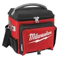 Milwaukee Jobsite Cooler: 21.65 qt Capacity, 15 in Exterior H, 11 in Exterior Lg