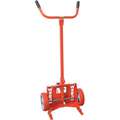 Wesco Knock-Down Steel-Frame Drum Hand Truck, Load Capacity 1,000 lb, 60" x 24-1/2" x 17-1/2"