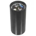 Packard Motor Start Capacitor: 165V AC, 270-324 mfd, Round, 3 3/8 in Case Ht, 1 13/16 in Dia