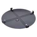 PIG Draining Drum Screen, Rubber, Steel, For Use With Open Head Steel Drums, 22" Width