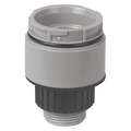 Tower Adapter For Use With KombiSIGN 40 Series Terminal Elements, Gray