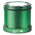 Werma Tower Light Module Multimode: 24V AC/DC, Green, Continuous/Pulse, 70 mm Dia, 12, LED, KombiSIGN 71