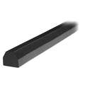 Ironguard Safety Products Surface Guard: Self Adhesive, 1 5/8 in Overall Wd, 196 7/8 in Overall Lg, 1 3/8 in Overall Ht, Black