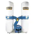 Dust Collector: Single Stage, 2,300 cfm Max. Flow (CFM), 14.5, 3 hp HP, 18 A