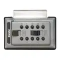 Kidde Lock Box, Push Button, 5 Key Capacity, Mounting Type: Door