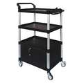 Cart With Cabinet,52-3/4 In. H,