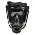 Full Face Respirator: Silicone, Bayonet, L Mask Size, Kevlar&reg;, Advantage 4100