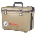 Engel 13 qt. Personal Cooler with Ice Retention of Up to 10 days; Tan, Holds 18 Cans