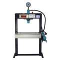 Hydraulic Press: Hydraulic Manual Pump, H-Frame Frame, 10 ton Frame Capacity, 26 in Stroke
