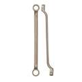 Box End Wrench, Aluminum Bronze, Natural, Head Size 3/8 in, 7/16 in, Overall Length 7 3/4 in