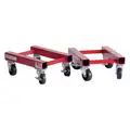 Wheel Dollies, 1,500 lb. Lifting Capacity, 17-1/2 in. x 15 in. x 7-1/2 in., 4 in. Tire Size, Steel