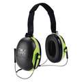 3M Behind-the-Neck Ear Muffs, 27 dB Noise Reduction Rating NRR, Dielectric Yes, Black
