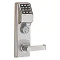 Electronic Keyless Lock: Deadbolt with Key Override, Keypad, Mortise Mounting, Zinc Alloy