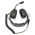 Motorola Two Ear Over the Head Headset, 24 dB Noise Reduction Rating NRR, Black, Noise Canceling Yes