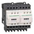 Schneider Electric 120V AC IEC Magnetic Contactor; No. of Poles 4, Reversing: Yes, 25 A Full Load Amps-Inductive