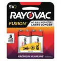 Rayovac Fusion, Premium 9V Standard Battery; 2 Pk.