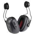 Honeywell Howard Leight Hard Hat Mounted Ear Muffs, 24 dB Noise Reduction Rating NRR, Dielectric No, Black