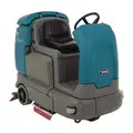 Tennant Rider Floor Scrubber, Compact, Deck Style Disc, 0.85 hp, 32" Cleaning Path, 240 Ah Battery