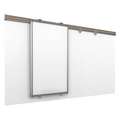 Best-Rite Gloss-Finish Porcelain Dry Erase Board, Wall Mounted, 48"H x 72"W, White
