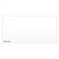 Gloss-Finish Porcelain Dry Erase Board, Wall Mounted, 60" H x 96" W, White