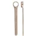 Box End Wrench: Natural, 30 mm Head Size, 10 1/2 in Overall Lg, Standard, 0&deg; Head Offset Angle