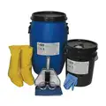 Acid Eater Spill Kit, Neutralizes Chemical Type Acids, Container Type Drum