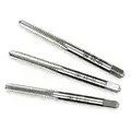 Tap Set, Tap Thread Size M7-1.00, High Speed Steel, Bright (Uncoated)