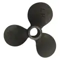 316L Stainless Steel Propeller, Left Hand Orientation, Blade Dia. (In.) 4", Bore Dia. (In.) 0.502