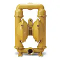 Double Diaphragm Pump: 3 in Inlet/Outlet Size, NPT Connection, 234 gpm Max. Flow, Buna N